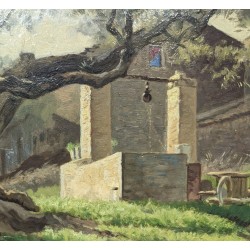 Tableau \"Puit\" signé POTTER