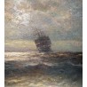 Tableau Marine signé MULLER-GOSSEN 32