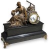 "Allegory of Geometry" Clock
