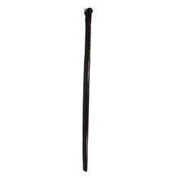 African walking stick made of black wood