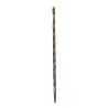 Canne africaine en bois sculpté