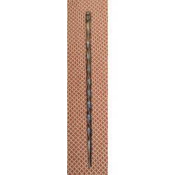 Canne africaine en bois sculpté
