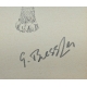 Lithographie "Lynx" signée G. BRESSLER