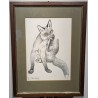 Lithographie "Renard" signée G. BRESSLER
