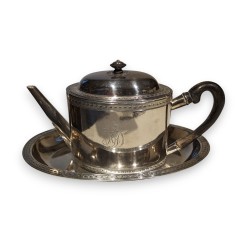 Teekanne und Etagere im Directoire-Stil. Bei  Moinat SA  – Antiquitäten und Dekoration