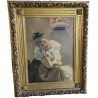 Tableau \"Jeune femme à la collerette\"