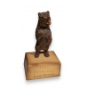 Ours en bois sculpté 1981