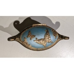 Metal box with butterflies