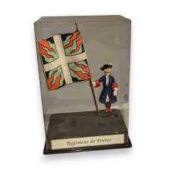 Soldat en résine \"Régiment de Portes\"