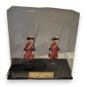 Paire de Soldats en résine \"1701 - Rég.t Suisse\"
