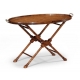 Tray-table en bois marqueté
