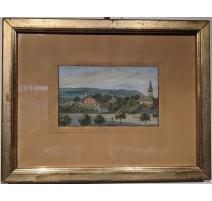 Gravure "Wichtrach" par WEIBEL