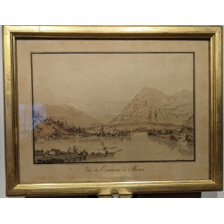 Engraving ‘Thoun’ by WEIBEL