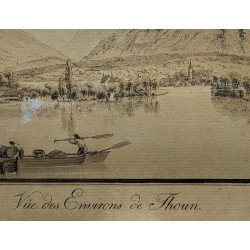 Gravure "Thoun" par WEIBEL
