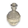 Moulded glass carafe
