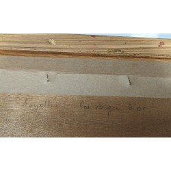Tableau \"Loyettes\" signé CL LACOUR