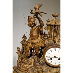 'The Falconer' Grandfather Clock