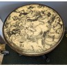 Table de bistro ronde, plateau astrologique