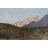 Tableau \"Paysage alpestre\" signé DE BEAUMONT