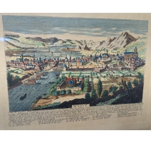 Gravure "Genève" par Louis CREPY