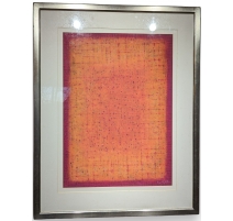 Tableau "Abstrait" signé MAFLI 83