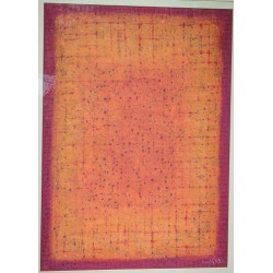 Tableau \"Abstrait\" signé MAFLI 83
