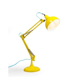 Lampe de bureau jaune