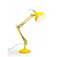 Lampe de bureau jaune