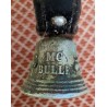 Petite cloche en bronze décor mouton et chèvre