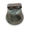 Petite cloche en bronze décor étoile et drapeau