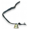 Petite cloche suisse en bronze doré