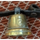 Petite cloche suisse en bronze doré