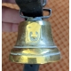 Petite cloche suisse en bronze doré