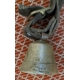 Petite cloche en bronze décor écusson Suisse