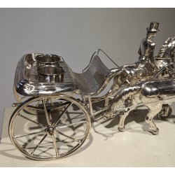 Attelage en argent