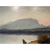 Tableau \"Creux du Van\" monogrammé B. D. MON.