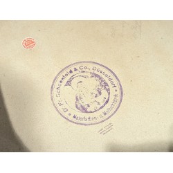 Tableau \"Creux du Van\" monogrammé B. D. MON.