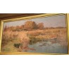 Paintings | Oil on panel "Iterille Marais, Moinat SA  - Antiques and home décor
