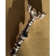Paire de bougeoirs miniature en argent