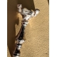 Paire de bougeoirs miniature en argent