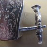 Chaise à porteur en argent