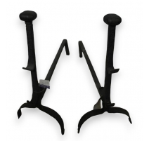 Pair of andirons.