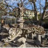 Lions centrepiece fountain in Vicenza stone