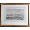 Gravure "VUE DE LA VILLE DE BERNE" par PERIGNON