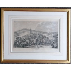 Engraving ‘CHATEAU DES CLÉZ’ by LE BARBIER