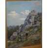 绘画 | 题为《女子与山羊》的画作，署名DARIER-GUIGON Moinat SA  - 古董与装饰艺术