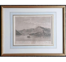 Gravure "CHATEAU DE BUEHENAS" par PERIGNON