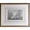 Engraving "ROSELAVI GLETSCHER" by BESSON