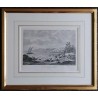 Engraving entitled "VIEW OF LAKE GENEVA" by PERIGNON