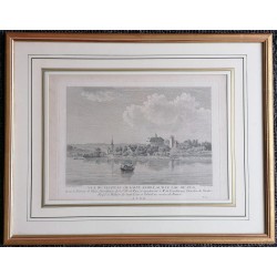 Engraving entitled "CHATEAU DE SAINT ANDRÉ" by PERIGNON